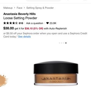 Anastasia Beverly Hills loose setting powder
